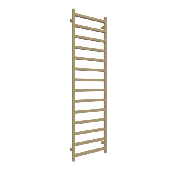 Grzejnik drabinkowy TERMA SIMPLE, podłączenie SX, wym. 1680 x 500 mm, kolor piaskowo-szary RAL1020 (farba), moc 618W