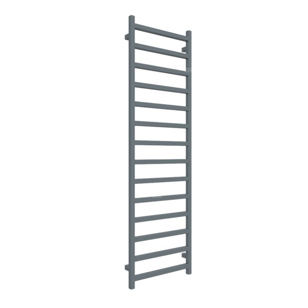 Grzejnik drabinkowy TERMA SIMPLE, podłączenie ZX, wym. 1680 x 500 mm, kolor szary niebieski RAL7031 (farba), moc 618W