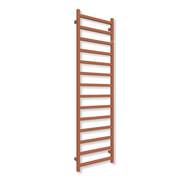 Grzejnik drabinkowy TERMA SIMPLE, podłączenie ZX, wym. 1680 x 500 mm, kolor jasna miedź (farba), moc 618W