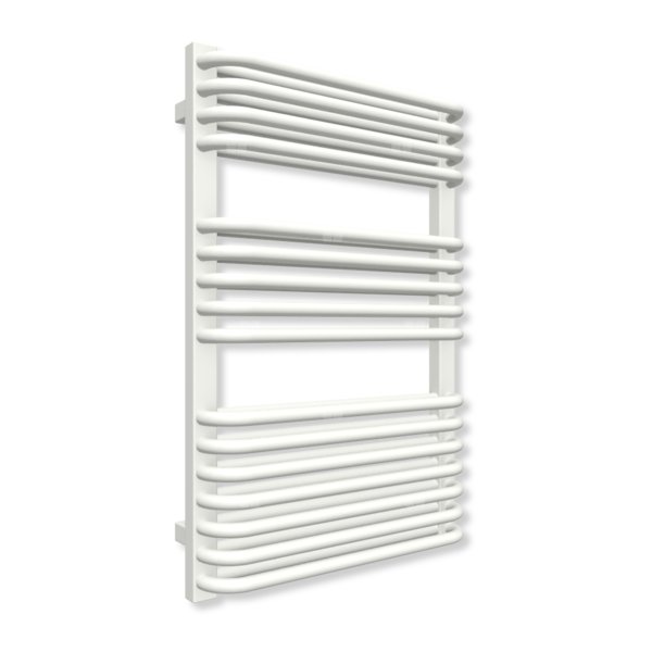 Grzejnik drabinkowy TERMA TYTUS, podłączenie Z1, wym. 820 x 540 mm, kolor biała ściana (farba), moc 645W