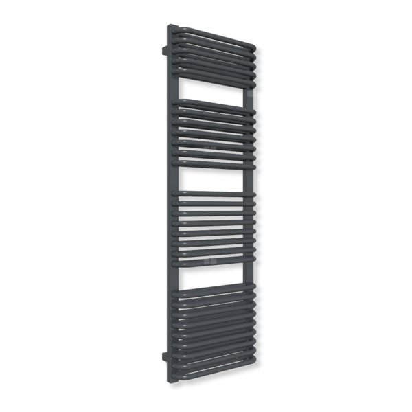 Grzejnik drabinkowy TERMA TYTUS, podłączenie Z8, wym. 1420 x 440 mm, kolor metaliczny szary (farba), moc 930W