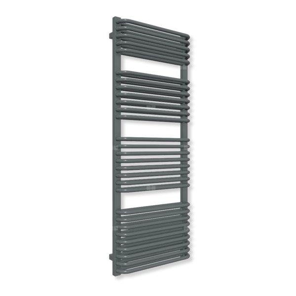 Grzejnik drabinkowy TERMA TYTUS, podłączenie SX, wym. 1420 x 540 mm, kolor szary bazaltowy RAL7012 (farba), moc 1126W
