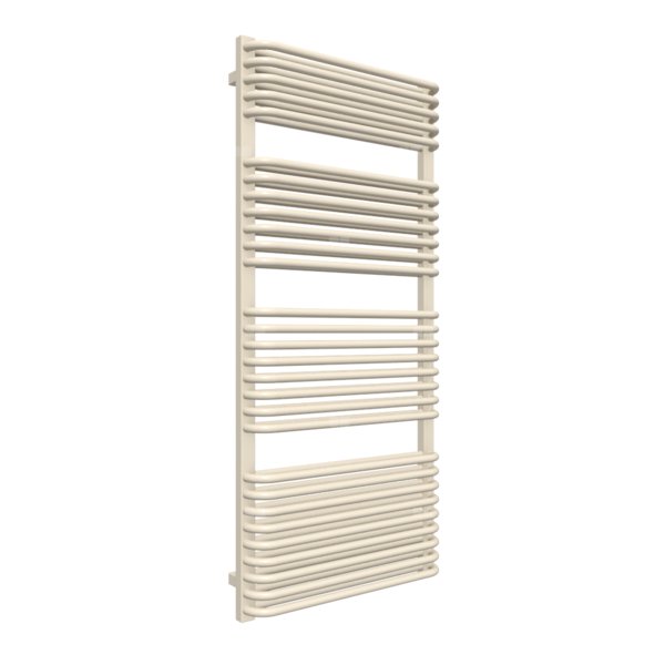 Grzejnik drabinkowy TERMA TYTUS, podłączenie ZX, wym. 1420 x 640 mm, kolor biały ostrygowy RAL1013 (farba), moc 1317W