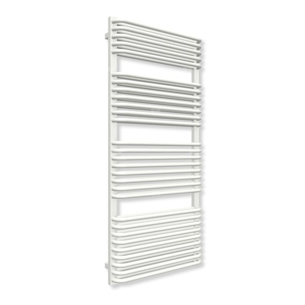 Grzejnik drabinkowy TERMA TYTUS, podłączenie ZX, wym. 1420 x 640 mm, kolor biały sygnałowy RAL9003 (farba), moc 1317W