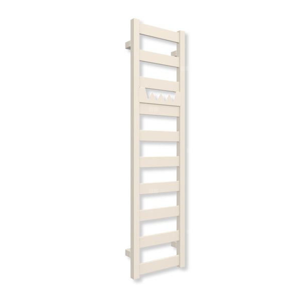 Grzejnik drabinkowy TERMA VIVO, podłączenie SX, wym. 1150 x 300 mm, kolor ral 9001 mat (farba), moc 300W