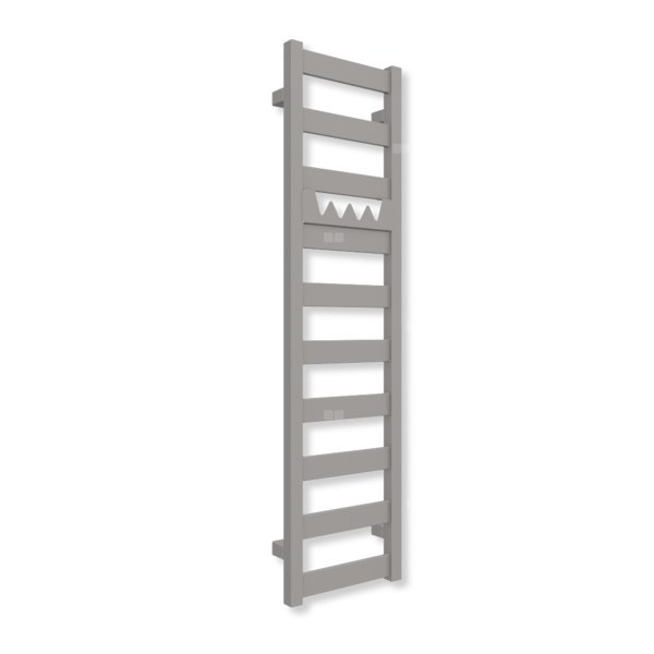 Grzejnik drabinkowy TERMA VIVO, podłączenie ZX, wym. 1150 x 300 mm, kolor metaliczny beż (farba), moc 300W
