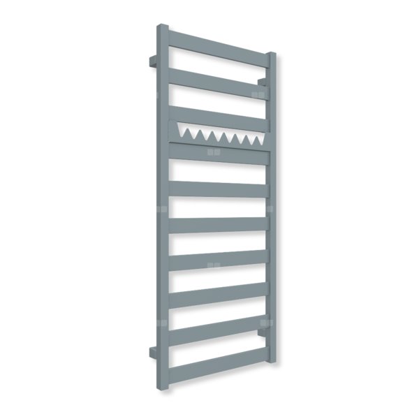 Grzejnik drabinkowy TERMA VIVO, podłączenie ZX, wym. 1150 x 500 mm, kolor szafir anodowy (farba), moc 433W