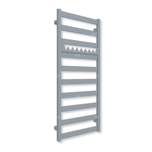 Grzejnik drabinkowy TERMA VIVO, podłączenie Z8, wym. 1150 x 500 mm, kolor soft 7001 (farba), moc 433W