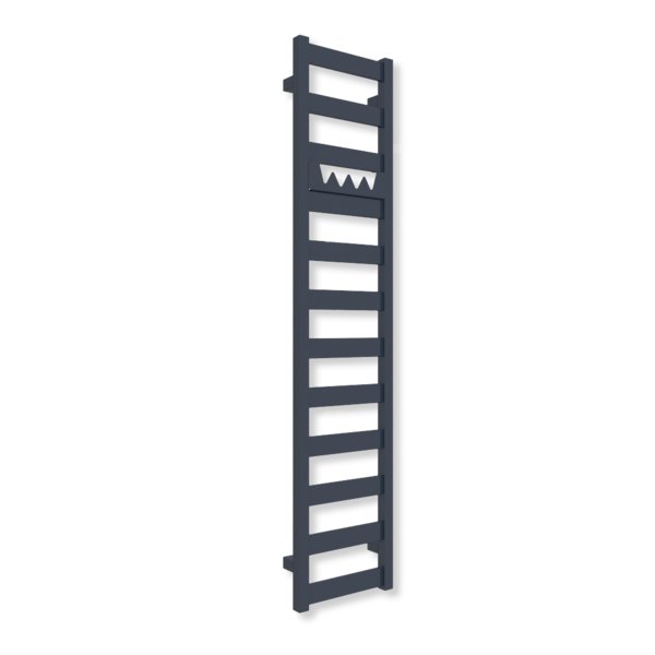 Grzejnik drabinkowy TERMA VIVO, podłączenie SX, wym. 1390 x 300 mm, kolor dżinsowy (farba), moc 356W