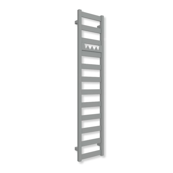 Grzejnik drabinkowy TERMA VIVO, podłączenie ZX, wym. 1390 x 300 mm, kolor stal nierdzewna (farba), moc 356W