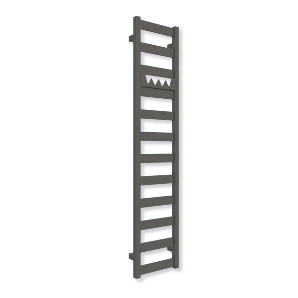 Grzejnik drabinkowy TERMA VIVO, podłączenie ZX, wym. 1390 x 300 mm, kolor vibrant brown (farba), moc 356W