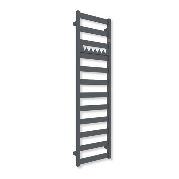 Grzejnik drabinkowy TERMA VIVO, podłączenie SX, wym. 1390 x 400 mm, kolor granit (farba), moc 434W