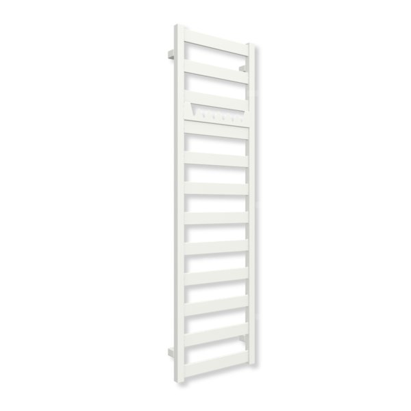 Grzejnik drabinkowy TERMA VIVO, podłączenie Z1, wym. 1390 x 400 mm, kolor biały soft (farba), moc 434W