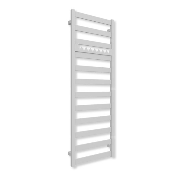 Grzejnik drabinkowy TERMA VIVO, podłączenie Z8, wym. 1390 x 500 mm, kolor szary mleczny RAL7047 (farba), moc 512W