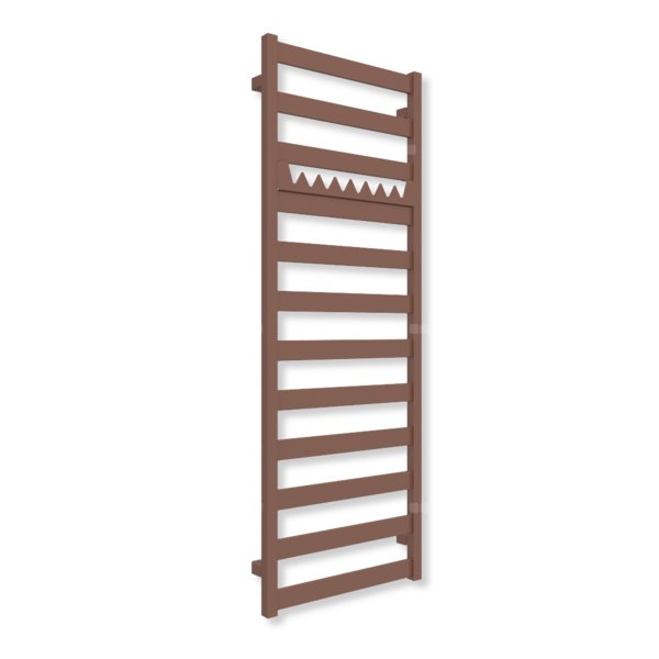 Grzejnik drabinkowy TERMA VIVO, podłączenie SX, wym. 1390 x 500 mm, kolor miedź (farba), moc 512W