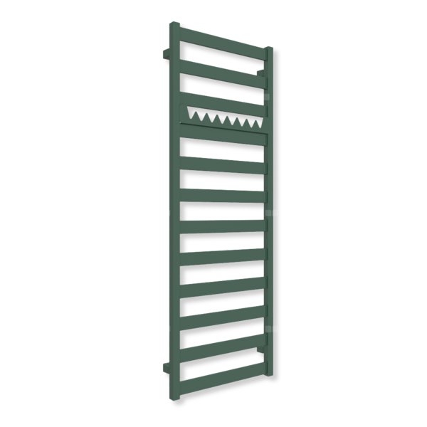 Grzejnik drabinkowy TERMA VIVO, podłączenie ZX, wym. 1390 x 500 mm, kolor ral 6028 mat (farba), moc 512W