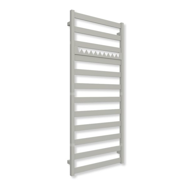Grzejnik drabinkowy TERMA VIVO, podłączenie ZX, wym. 1390 x 600 mm, kolor specjalny - natura (farba), moc 590W