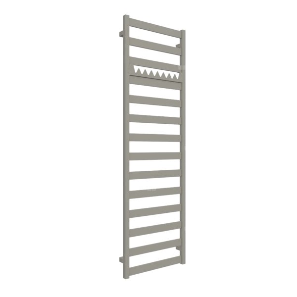 Grzejnik drabinkowy TERMA VIVO, podłączenie ZX, wym. 1630 x 500 mm, kolor szary kamienie RAL7030 (farba), moc 592W