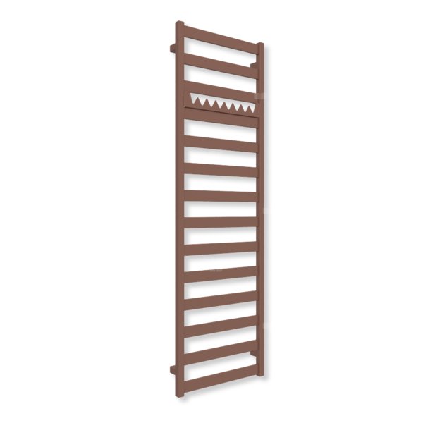 Grzejnik drabinkowy TERMA VIVO, podłączenie SX, wym. 1630 x 500 mm, kolor miedź (farba), moc 592W