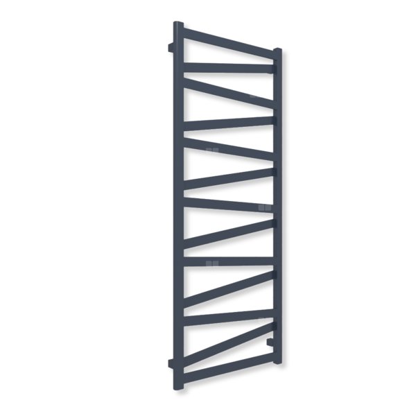 Grzejnik dekoracyjny TERMA VIPERA, moc  622W, 1470x600 mm, granatowy stalowy RAL5011 (farba), podłączenie: sx