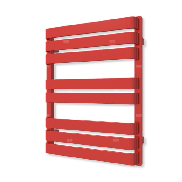 Grzejnik drabinkowy TERMA WARP T, podłączenie SX, wym. 650 x 500 mm, kolor żywa czerwień RAL3028 (farba), moc 325W