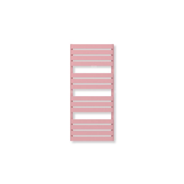 Grzejnik drabinkowy TERMA WARP T, podłączenie SX, wym. 1110 x 500 mm, kolor różowy jasny RAL3015 (farba), moc 553W