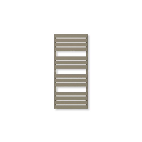 Grzejnik drabinkowy TERMA WARP T, podłączenie SX, wym. 1110 x 500 mm, kolor szary oliwkowy RAL7002 (farba), moc 553W