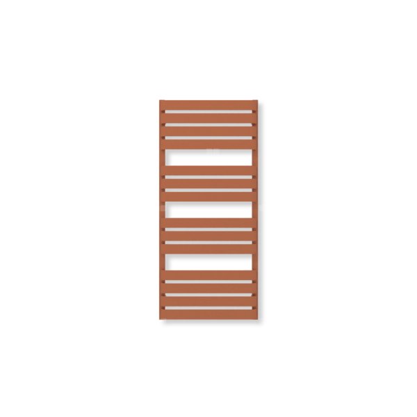 Grzejnik drabinkowy TERMA WARP T, podłączenie SX, wym. 1110 x 500 mm, kolor jasna miedź (farba), moc 553W