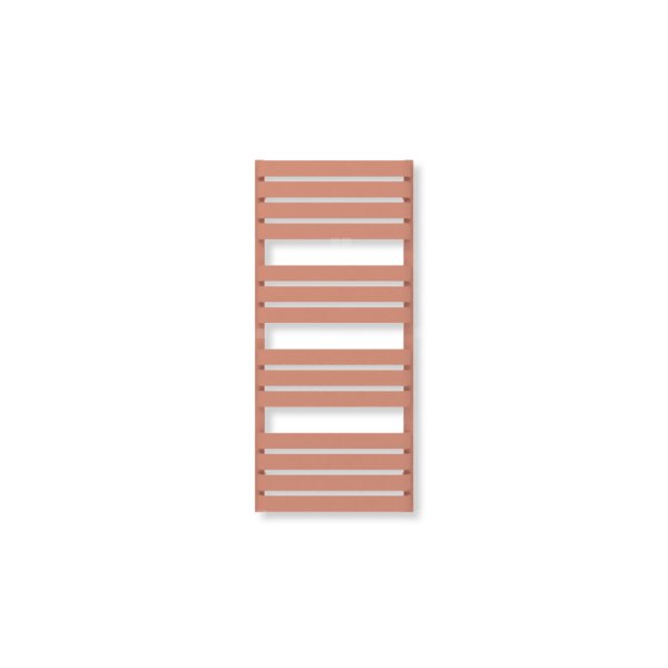 Grzejnik drabinkowy TERMA WARP T, podłączenie ZX, wym. 1110 x 500 mm, kolor sienna (farba), moc 553W