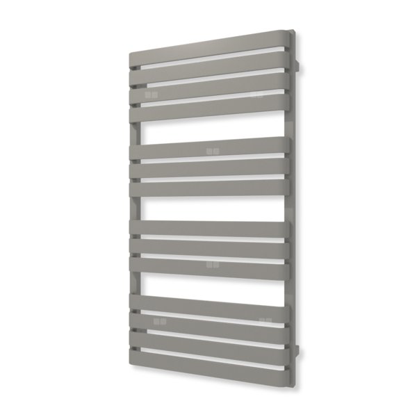 Grzejnik drabinkowy TERMA WARP T, podłączenie SX, wym. 1110 x 600 mm, kolor ciemne aluminium metaliczny RAL9007 (farba), moc 650W