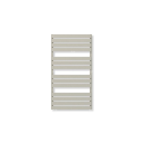 Grzejnik drabinkowy TERMA WARP T, podłączenie SX, wym. 1110 x 600 mm, kolor szary jedwabisty mat (farba), moc 650W