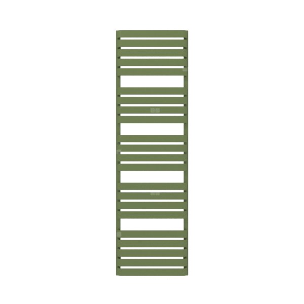 Grzejnik drabinkowy TERMA WARP T, podłączenie SX, wym. 1690 x 500 mm, kolor zieleń paproci RAL6025 (farba), moc 846W