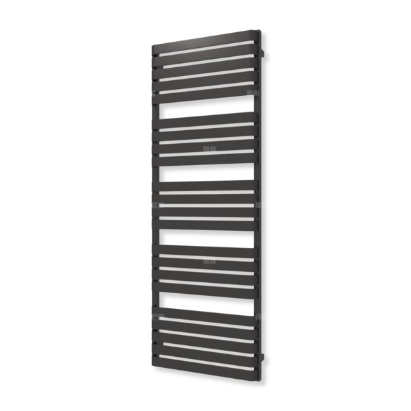Grzejnik drabinkowy TERMA WARP T, podłączenie ZX, wym. 1690 x 600 mm, kolor brązowy czarny RAL8022 (farba), moc 1000W