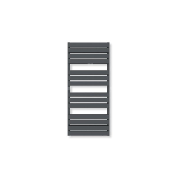 Grzejnik drabinkowy TERMA WARP T BOLD, podłączenie L8, wym. 1110 x 500 mm, kolor metaliczny szary (farba), moc 780W