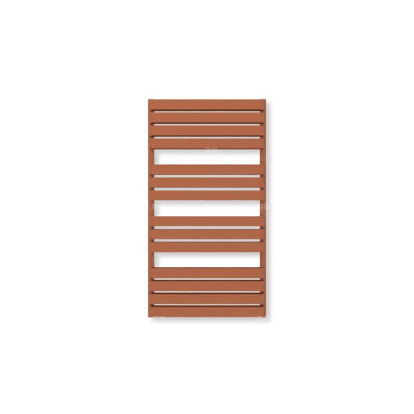 Grzejnik drabinkowy TERMA WARP T BOLD, podłączenie SX, wym. 1110 x 600 mm, kolor jasna miedź (farba), moc 924W