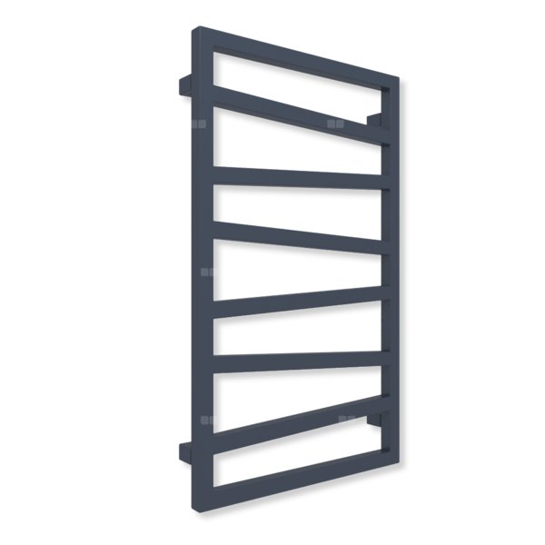 Grzejnik drabinkowy TERMA ZIGZAG, podłączenie SX, wym. 830 x 500 mm, kolor dżinsowy (farba), moc 320W