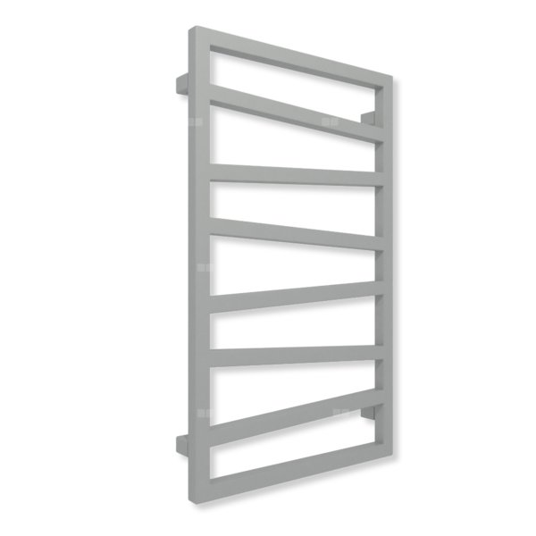 Grzejnik drabinkowy TERMA ZIGZAG, podłączenie SX, wym. 830 x 500 mm, kolor stal nierdzewna (farba), moc 320W