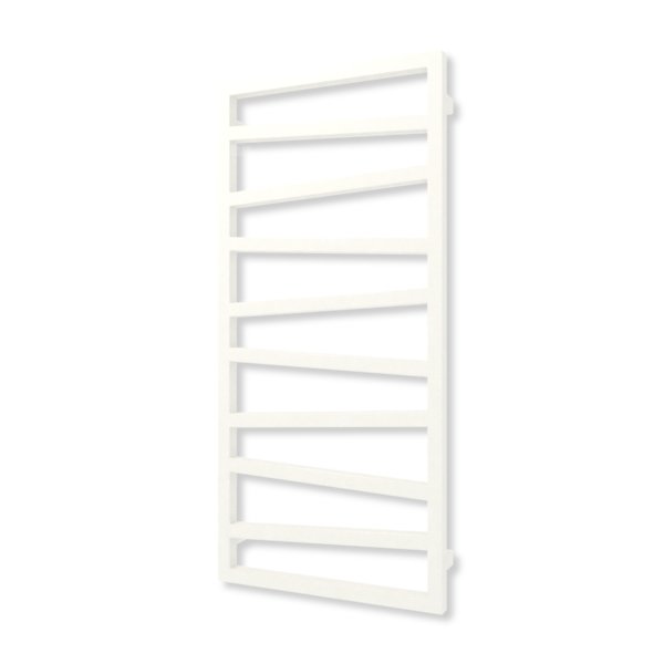 Grzejnik drabinkowy TERMA ZIGZAG, podłączenie O1, wym. 1310 x 500 mm, kolor biały drogowy RAL9016 (farba), moc 490W