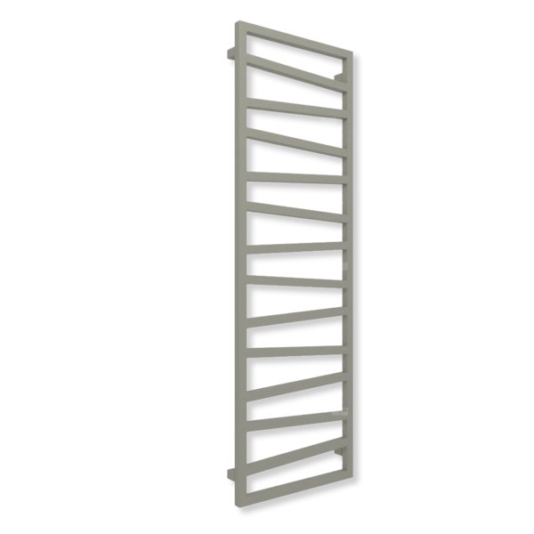 Grzejnik drabinkowy TERMA ZIGZAG, podłączenie ZX, wym. 1540 x 500 mm, kolor szary betonowy RAL7023 (farba), moc 581W