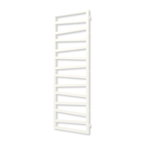 Grzejnik drabinkowy TERMA ZIGZAG, podłączenie O1, wym. 1540 x 500 mm, kolor biały drogowy RAL9016 (farba), moc 581W