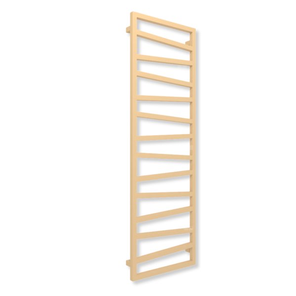 Grzejnik drabinkowy TERMA ZIGZAG, podłączenie SX, wym. 1540 x 500 mm, kolor ral 1001 mat (farba), moc 581W