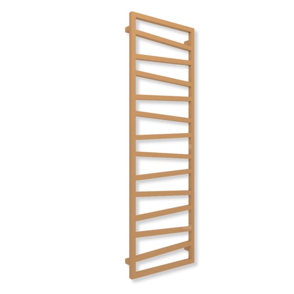 Grzejnik drabinkowy TERMA ZIGZAG, podłączenie Z8, wym. 1540 x 500 mm, kolor lotos (farba), moc 581W