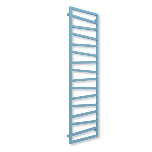 Grzejnik drabinkowy TERMA ZIGZAG, podłączenie ZX, wym. 1780 x 500 mm, kolor niebieski pastelowy RAL5024 (farba), moc 627W