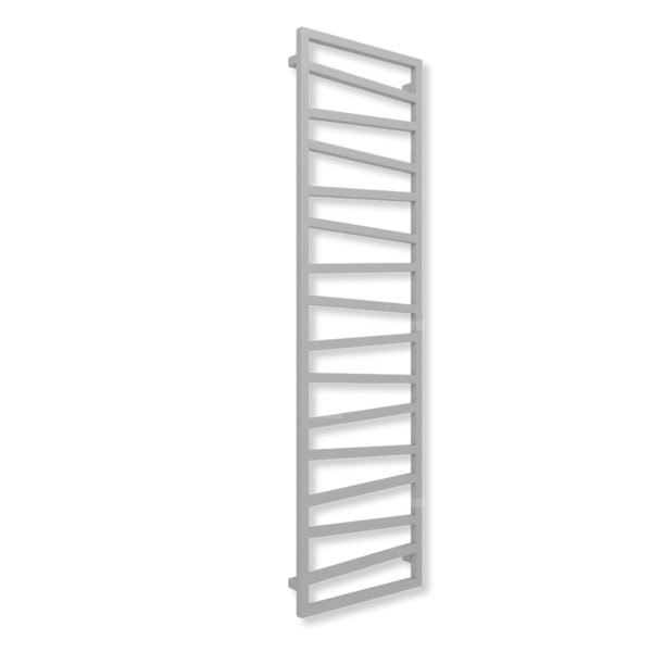 Grzejnik drabinkowy TERMA ZIGZAG, podłączenie SX, wym. 1780 x 500 mm, kolor diamentowe srebro (farba), moc 627W