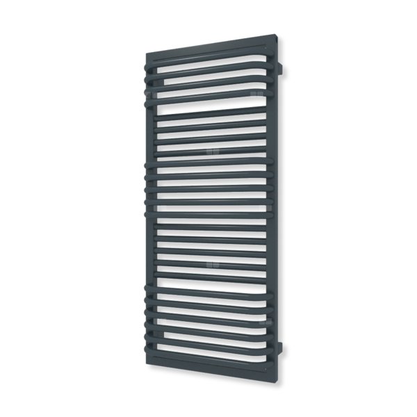 Grzejnik drabinkowy TERMA POC 2, podłączenie SX, wym. 1040 x 450 mm, kolor szaro-niebieski  RAL5008 (farba), moc 556W