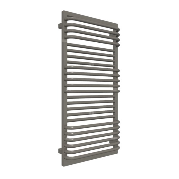 Grzejnik drabinkowy TERMA POC 2, podłączenie SX, wym. 1040 x 500 mm, kolor błyszczący żwir (farba), moc 618W
