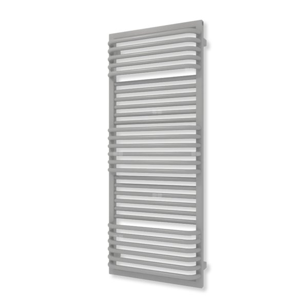 Grzejnik drabinkowy TERMA POC 2, podłączenie ZX, wym. 1240 x 500 mm, kolor diamentowe srebro (farba), moc 744W