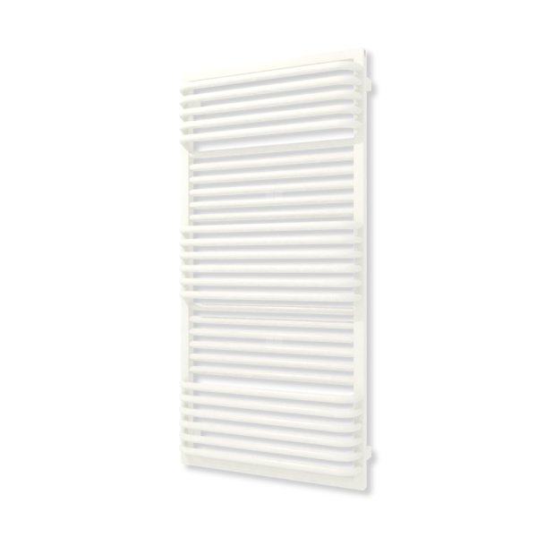 Grzejnik drabinkowy TERMA POC 2, podłączenie 5P, wym. 1240 x 600 mm, kolor biały drogowy RAL9016 (farba), moc 893W