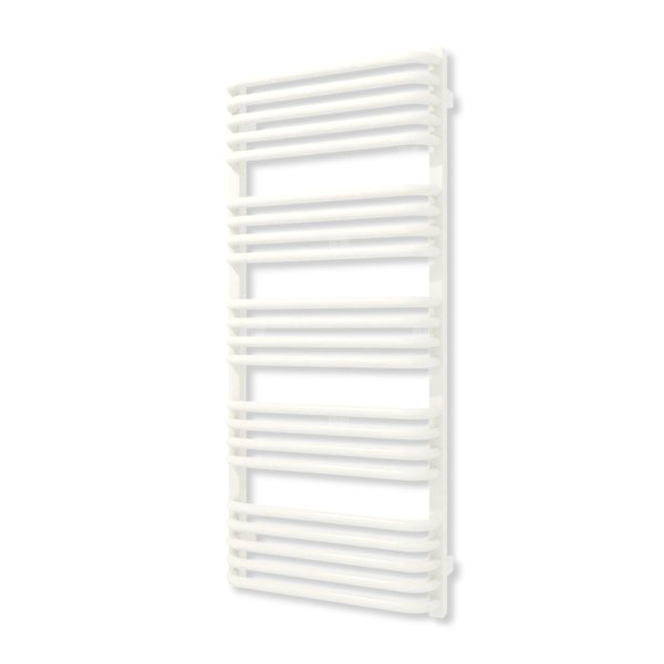 Grzejnik elektryczny TERMA ALEX 1140 x 500 mm, kolor biały drogowy RAL9016, moc 600 W, podłączenie E8, kabel przyłącze ts1/ss1