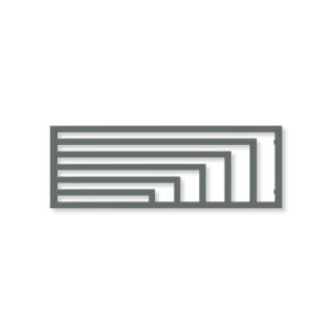 Grzejnik el. TERMA ANGUS H 520/1460 GRP, podł. E7, TERMA SPLIT kl.I 800W, przyłącze PIN elementu Terma-Split klasy I